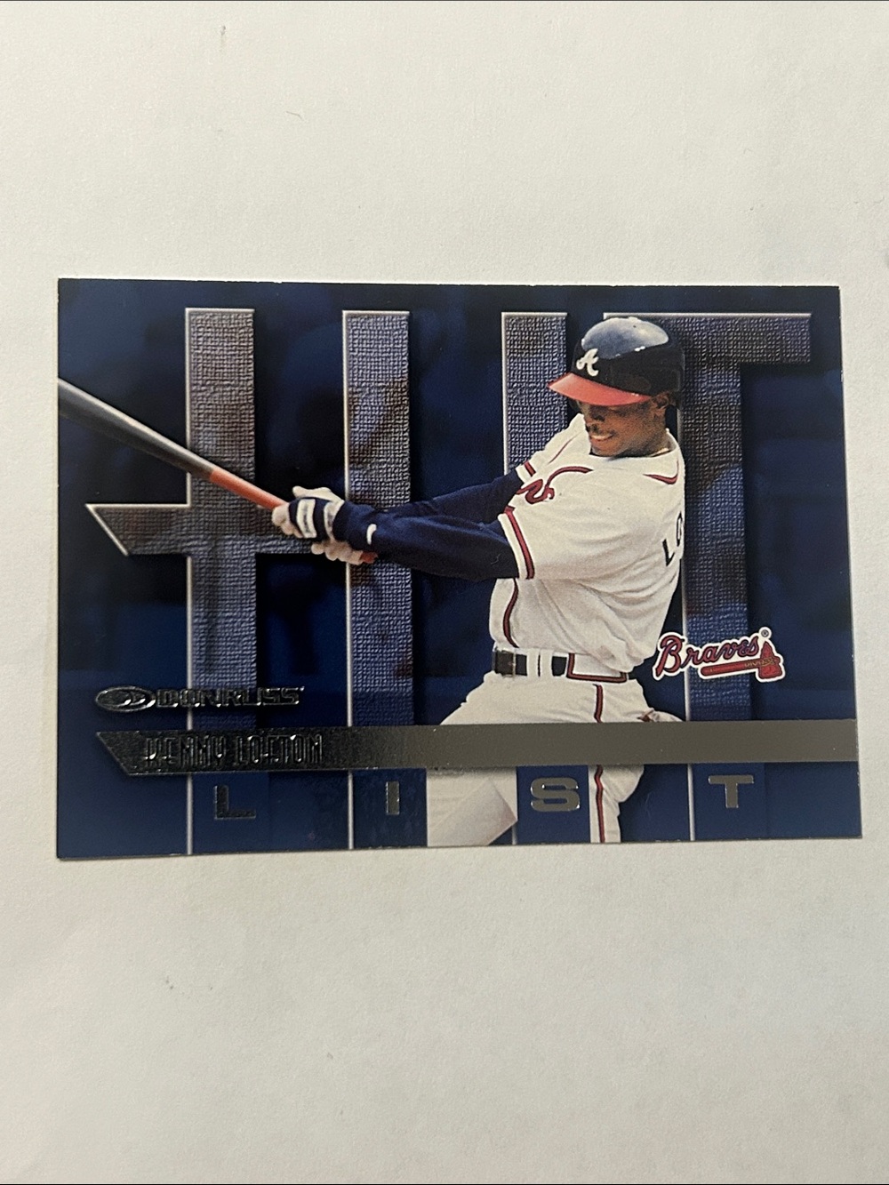 1997 Donruss Kenny Lofton #411 Hit List insert trading card